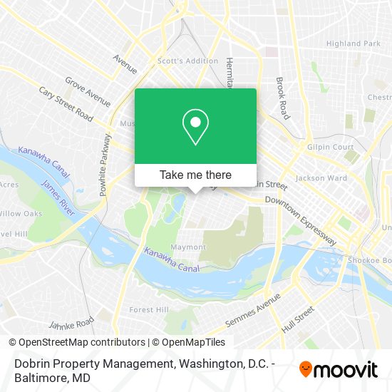 Dobrin Property Management map