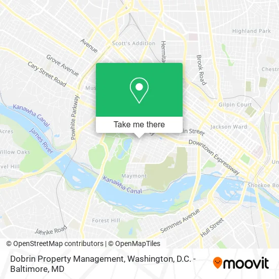 Dobrin Property Management map