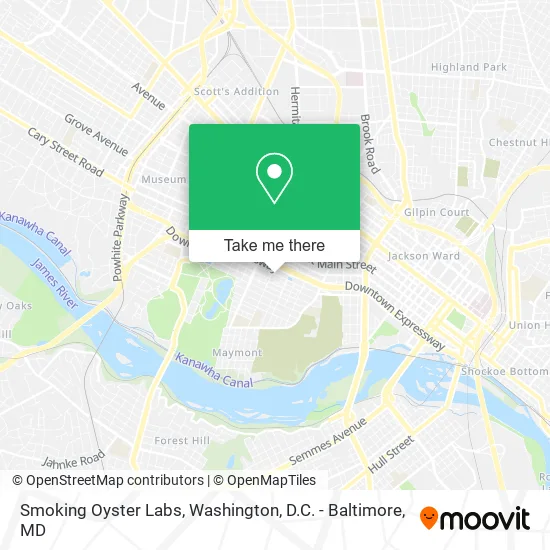 Smoking Oyster Labs map