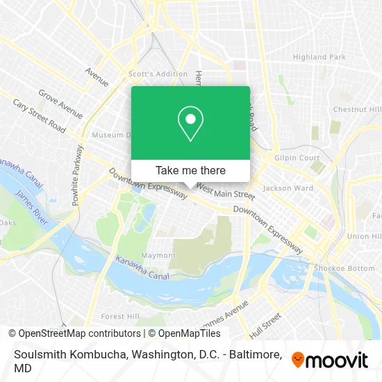 Soulsmith Kombucha map