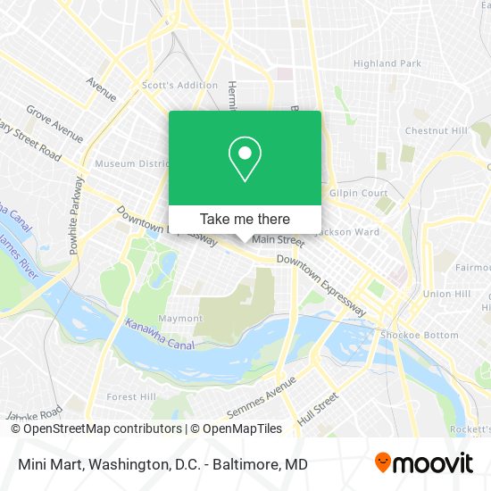 Mapa de Mini Mart