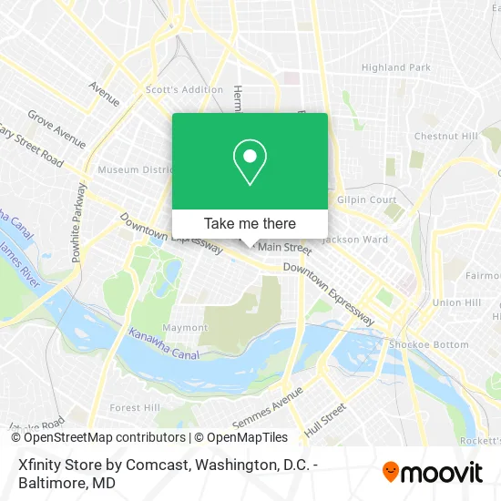 Xfinity Store by Comcast map