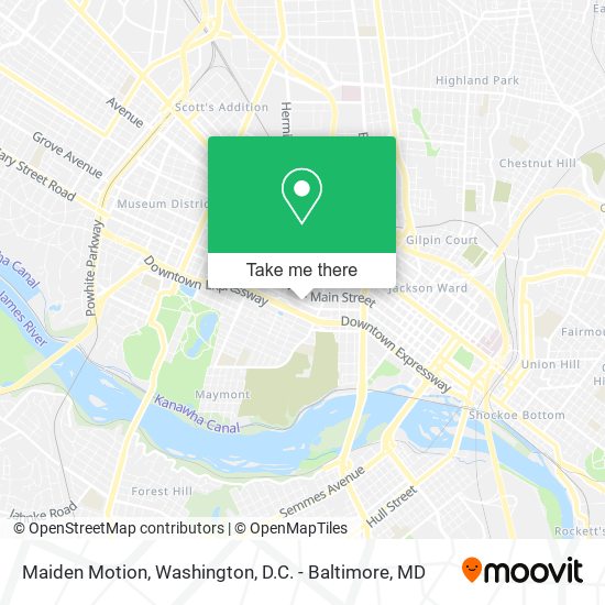 Mapa de Maiden Motion