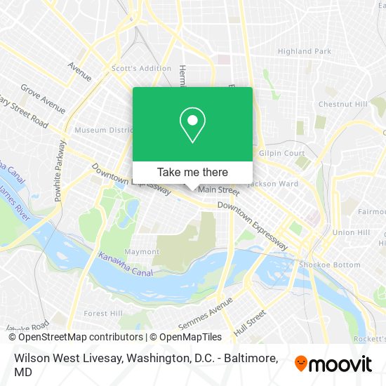 Wilson West Livesay map