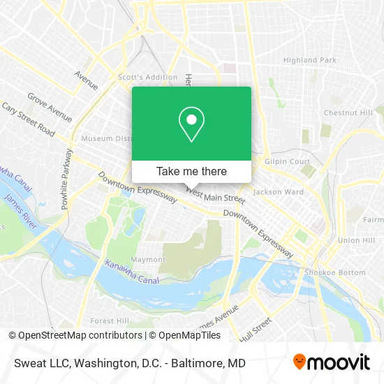 Sweat LLC map