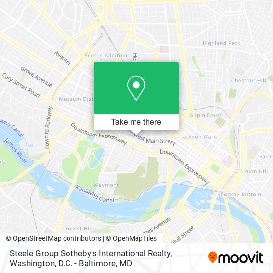 Steele Group Sotheby's International Realty map