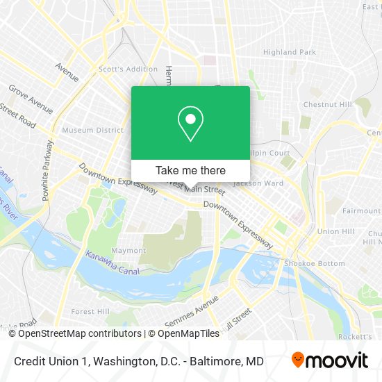 Credit Union 1 map