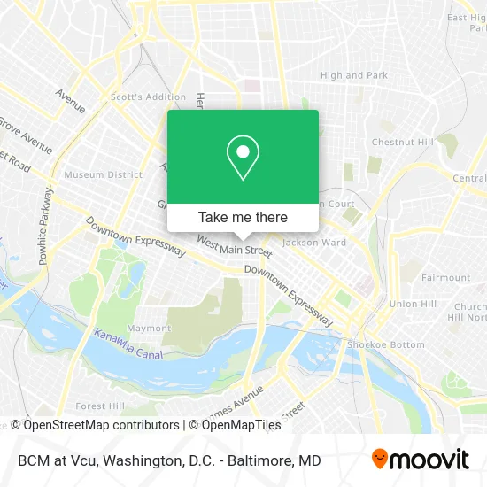 BCM at Vcu map