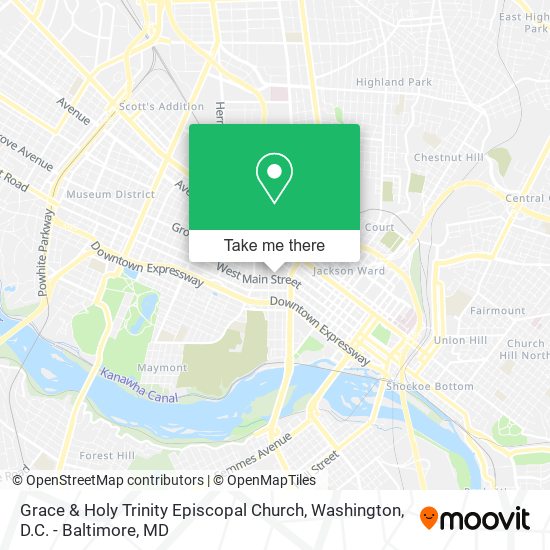 Mapa de Grace & Holy Trinity Episcopal Church