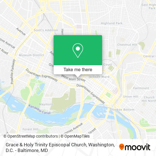 Grace & Holy Trinity Episcopal Church map