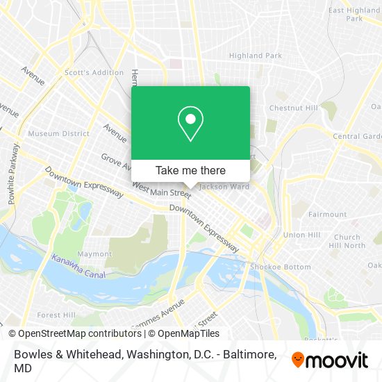 Bowles & Whitehead map