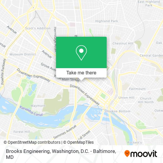 Mapa de Brooks Engineering