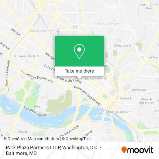 Park Plaza Partners LLLP map