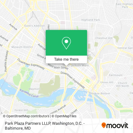 Park Plaza Partners LLLP map