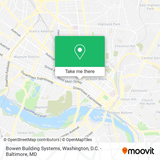 Bowen Building Systems map