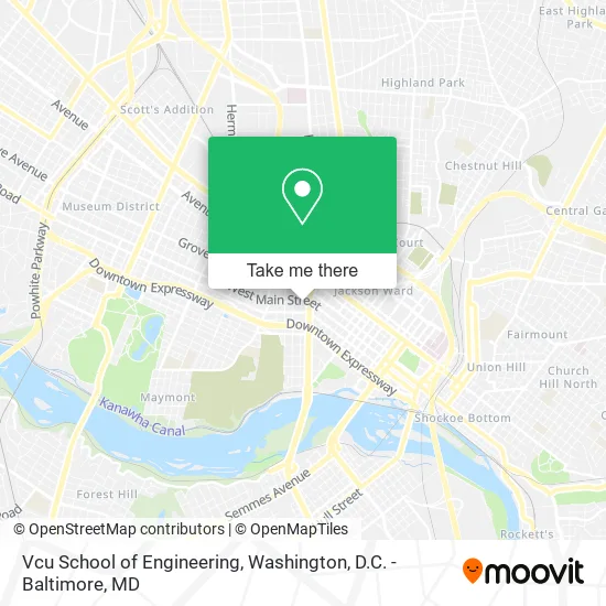Vcu School of Engineering map