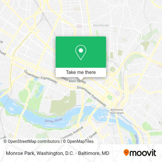 Monroe Park map