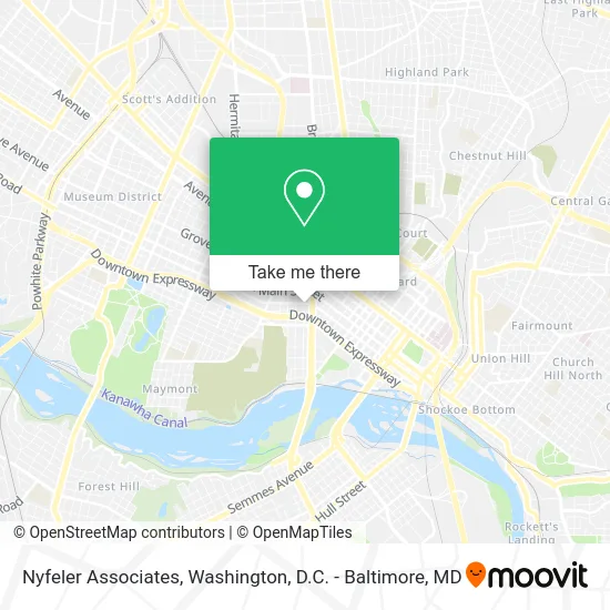 Nyfeler Associates map