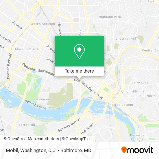 Mobil map