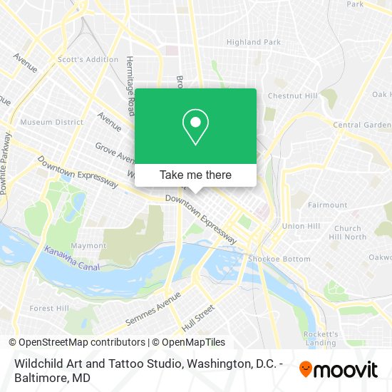 Wildchild Art and Tattoo Studio map