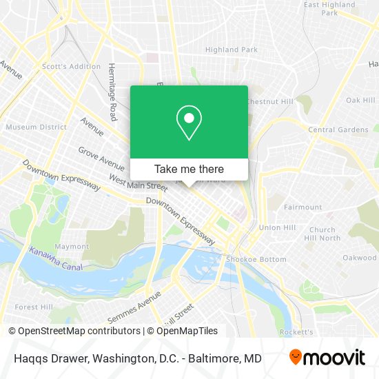 Mapa de Haqqs Drawer