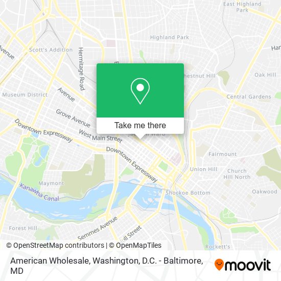 Mapa de American Wholesale
