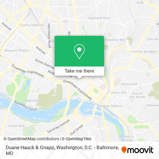 Duane Hauck & Gnapp map