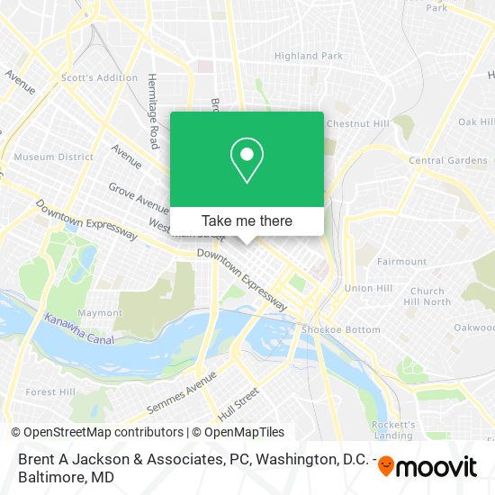 Mapa de Brent A Jackson & Associates, PC