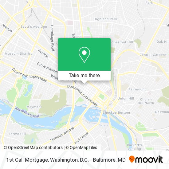 1st Call Mortgage map