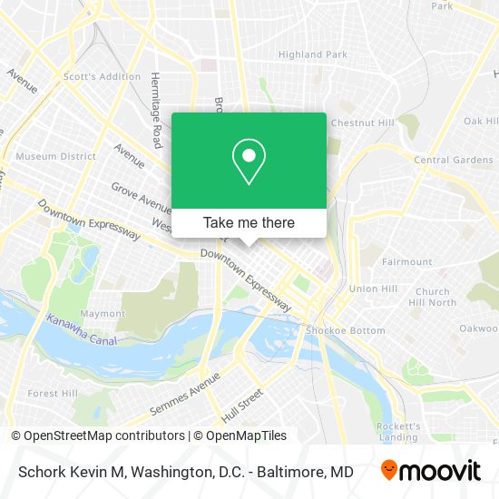 Schork Kevin M map