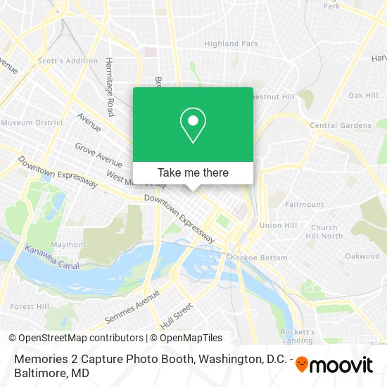 Mapa de Memories 2 Capture Photo Booth