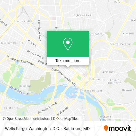 Wells Fargo map