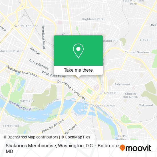 Shakoor's Merchandise map