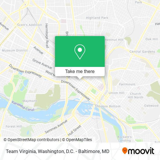 Mapa de Team Virginia