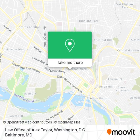Mapa de Law Office of Alex Taylor