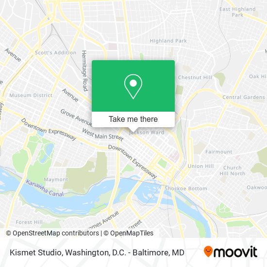 Mapa de Kismet Studio