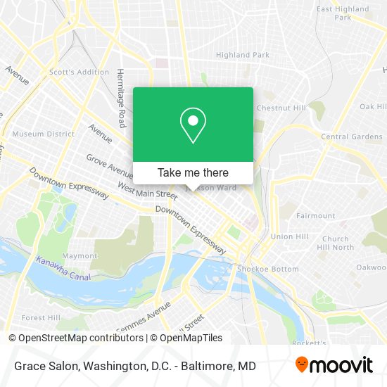 Mapa de Grace Salon