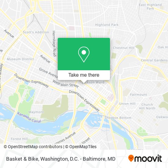 Basket & Bike map