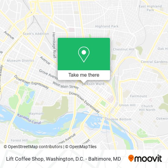 Lift Coffee Shop map