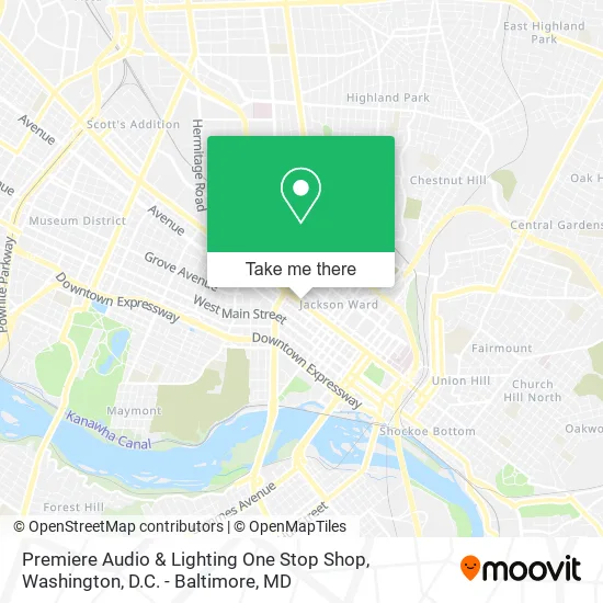 Premiere Audio & Lighting One Stop Shop map