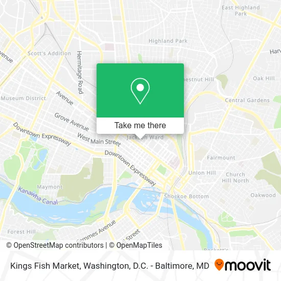 Kings Fish Market map