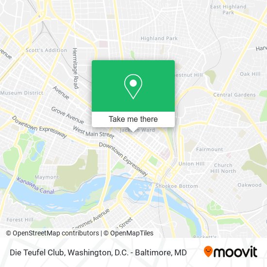 Die Teufel Club map