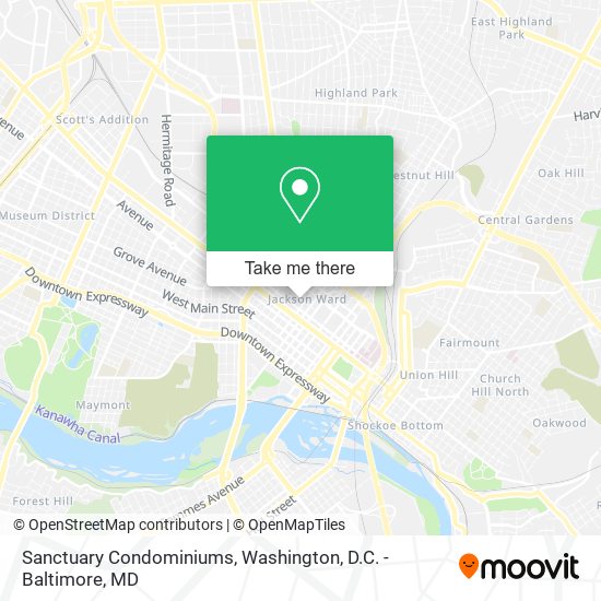 Sanctuary Condominiums map