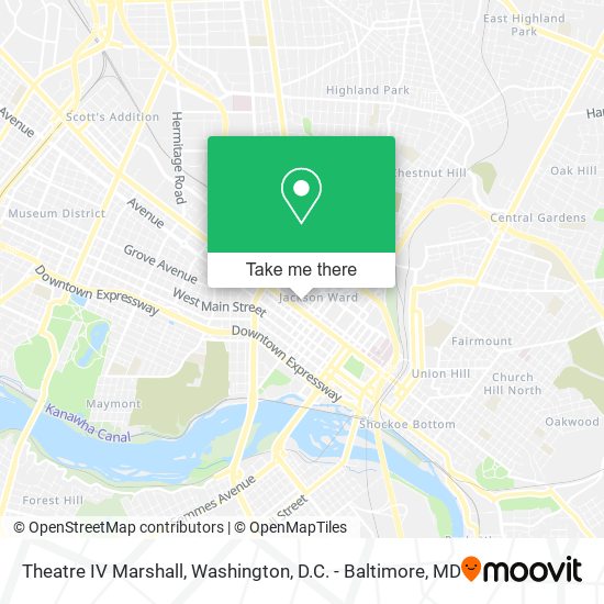 Theatre IV Marshall map