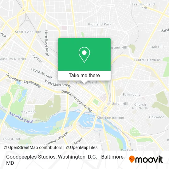 Goodpeeples Studios map