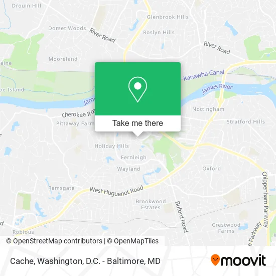 Cache map