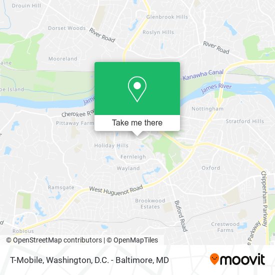T-Mobile map
