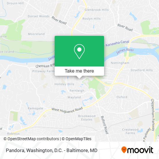 Mapa de Pandora