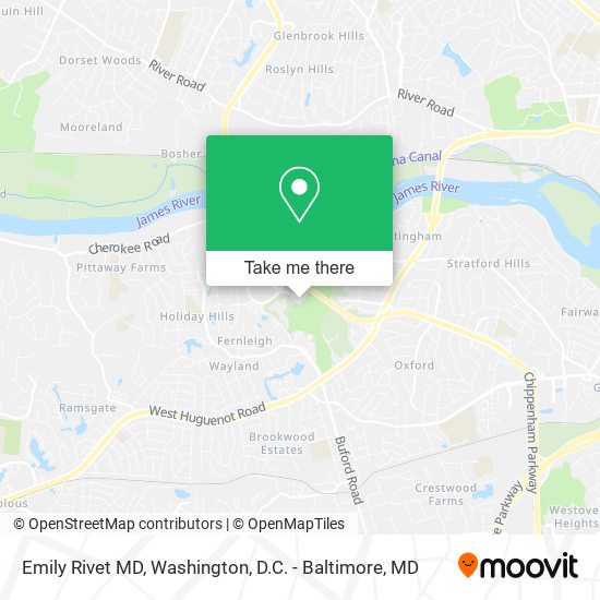 Mapa de Emily Rivet MD