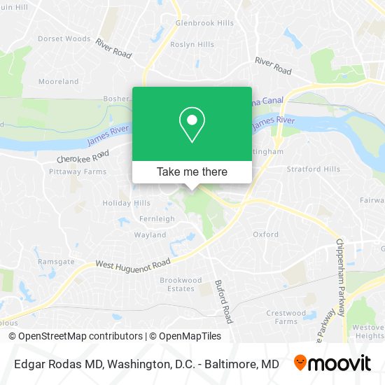 Edgar Rodas MD map
